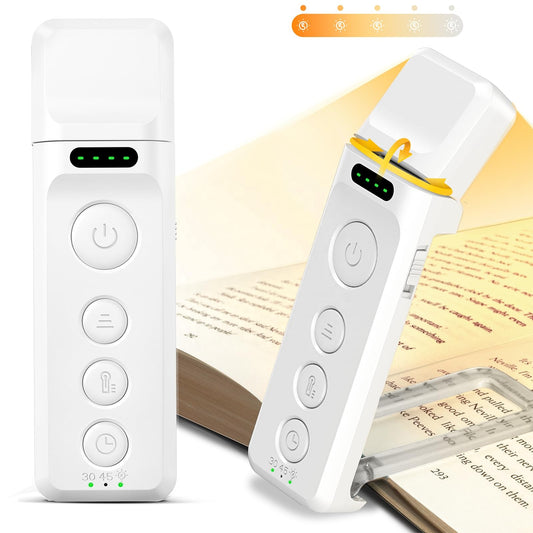 LUMYNE – Lampe de lecture compacte avec marque-page & timer