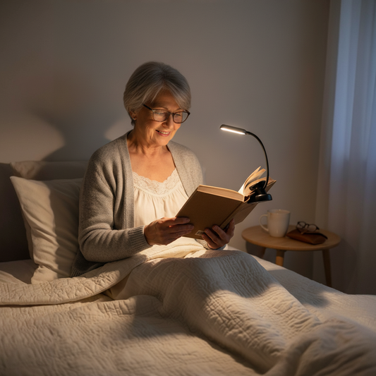 COLYNE – Lampe de lecture à clip anti-fatigue visuelle