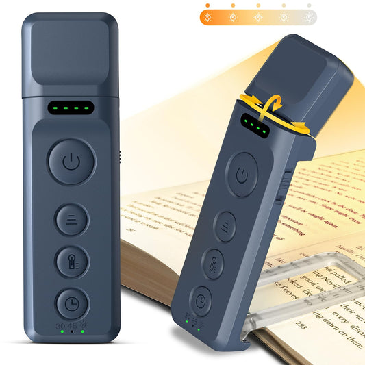 LUMYNE – Lampe de lecture compacte avec marque-page & timer